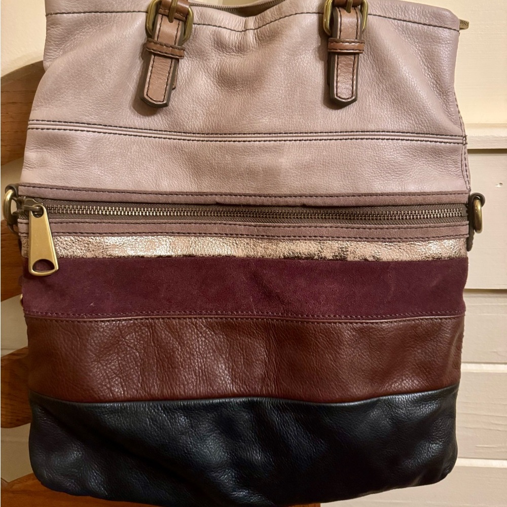 Fossil Explorer Foldover Tote